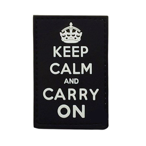 [공식수입원]Moral 패치 - Keep Calm &amp; Carry on patch